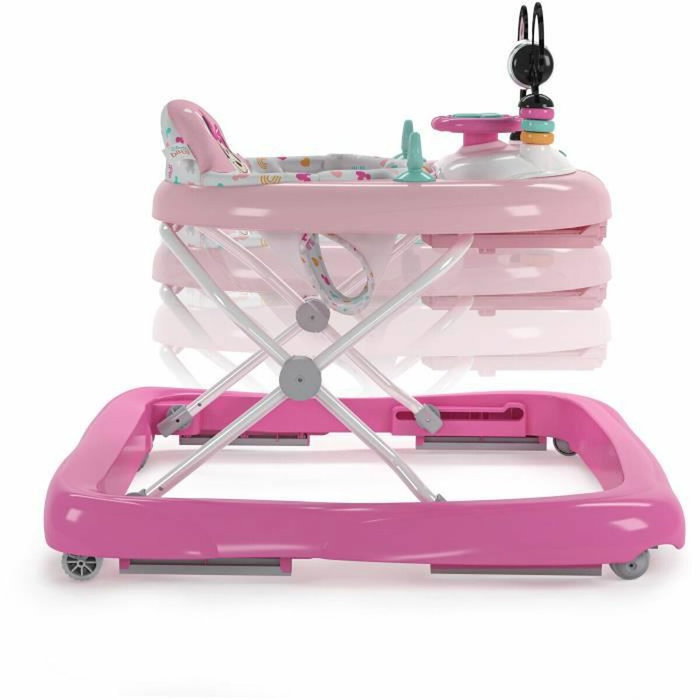 Disney Baby Trotteur bébé Minnie évolutif et pliable 2-en-1 rose Disney Baby Trotteur bébé Minnie évolutif et pliable 2-en-1 rose