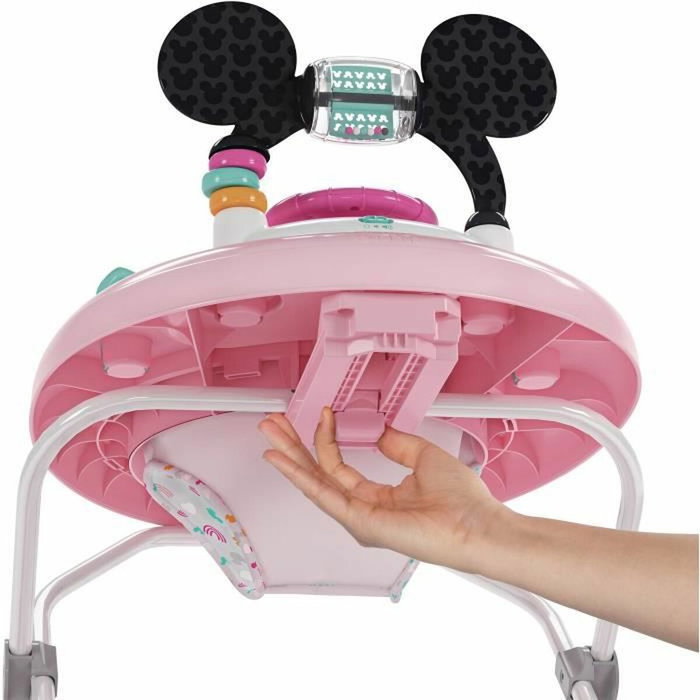 Disney Baby Trotteur bébé Minnie évolutif et pliable 2-en-1 rose Disney Baby Trotteur bébé Minnie évolutif et pliable 2-en-1 rose
