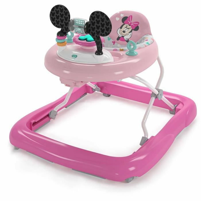 Disney Baby Trotteur bébé Minnie évolutif et pliable 2-en-1 rose Disney Baby Trotteur bébé Minnie évolutif et pliable 2-en-1 rose