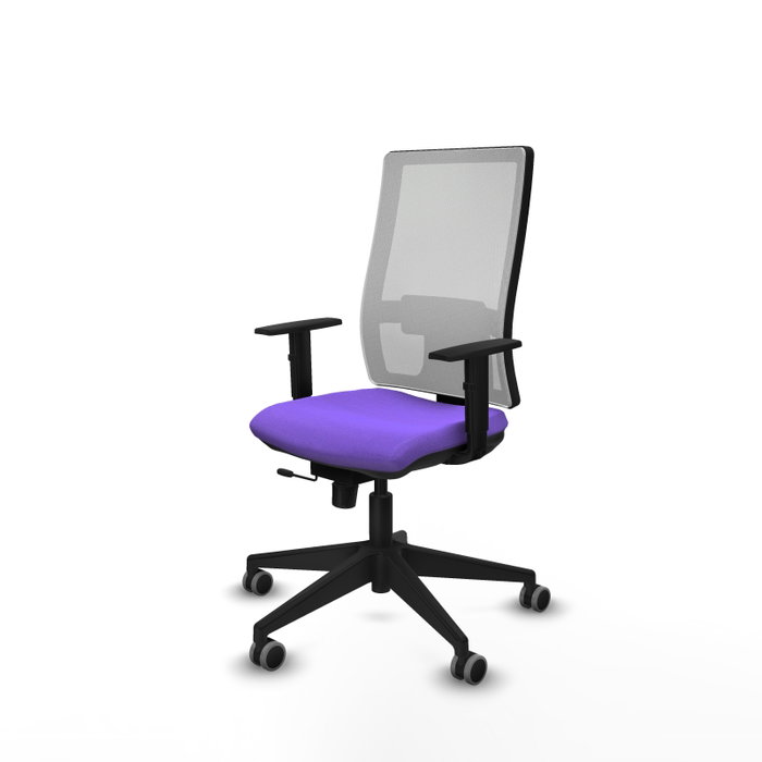 Piqueras y Crespo Chaise de Bureau Horna Lila et Blanc Piqueras y Crespo Chaise de Bureau Horna Lila et Blanc