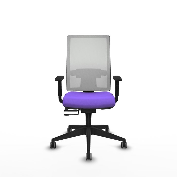 Piqueras y Crespo Chaise de Bureau Horna Lila et Blanc Piqueras y Crespo Chaise de Bureau Horna Lila et Blanc