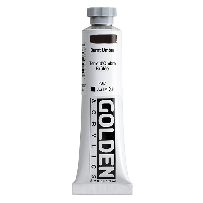 Golden Heavy Body Couleur Acrylique Terre d'Ombre Brûlée 59 ml Golden Heavy Body Couleur Acrylique Terre d'Ombre Brûlée 59 ml