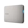 Toshiba Canvio Flex - Disque dur externe HDD portable 2 To USB 3.0 et USB-C, argent chaud