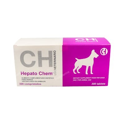 CHEMICAL IBERICA VET HEPATO CHEM 300 COMP CHEMICAL IBERICA VET HEPATO CHEM 300 COMP