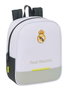 Safta Mochila Guarderia Adapt.Carro Real Madrid Equip. 25/26 - Sac à dos de crèche adaptable au chariot, 22x27x10 cm
