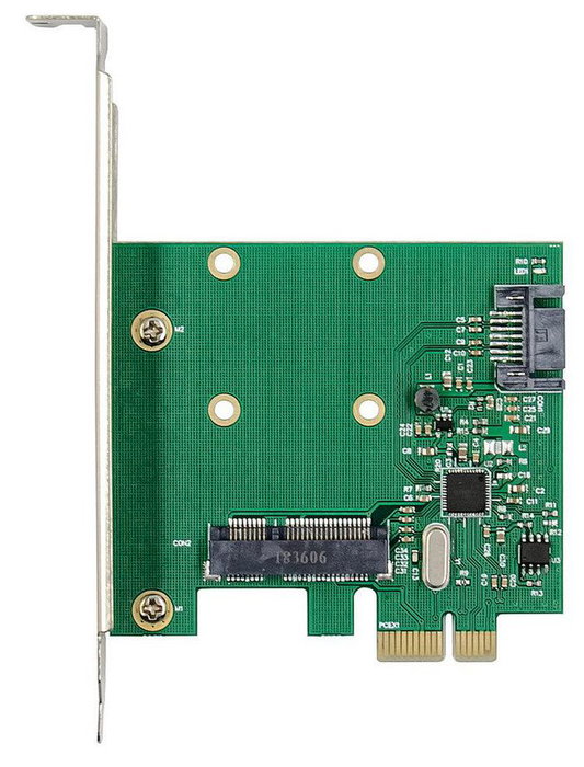 ProXtend PX-SR-10256 PCIe ASM1061 mSATA & SATA 6Gbps Expansion Card