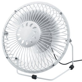 Jet Lag Ventilateur USB en métal de 18 cm
