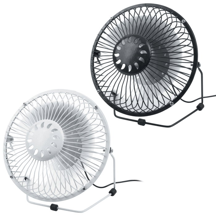 Jet Lag Ventilateur USB en métal de 18 cm