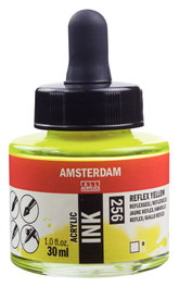 Amsterdam Peinture Acrylique Jaune Reflex 256 30 ml