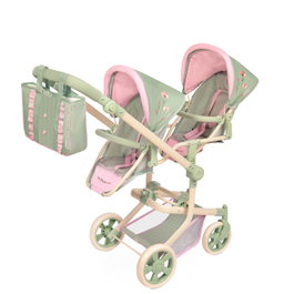 Decuevas Chaise Jumelle Pliable Botanic Multiposition pour Poupées