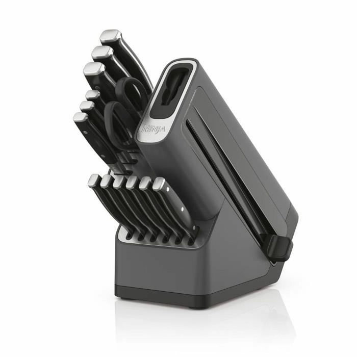 Ninja Jeu de 14 couteaux StaySharp - Acier inoxydable allemand - K62014EUUK Ninja Jeu de 14 couteaux StaySharp - Acier inoxydable allemand - K62014EUUK