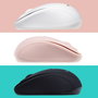 Phoenix technologies M250 Souris Sans Fil 2.4 GHz, Silent Click, 800/1200/1600 DPI, Rose
