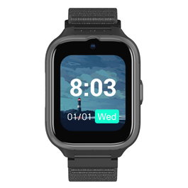 Myphone CareWatch 4 LTE - Montre connectée senior 4G avec appel vidéo, SOS, GPS et IP68