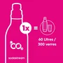 Sodastream Machine à soda et eau pétillante ART Marbre - 1 bouteille 1L lave-vaisselle + recharge gaz 60L