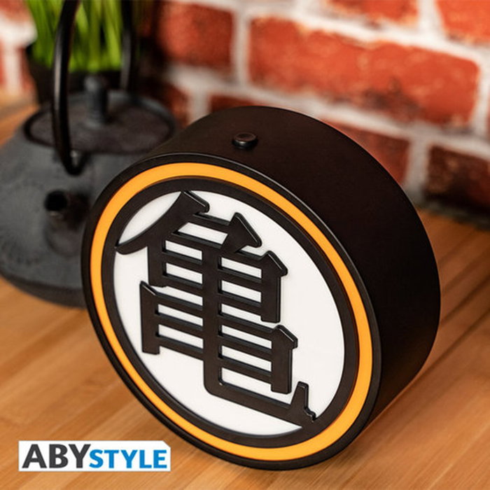 Abystyle Lampe Dragon Ball Kame Symbol LED Portable avec Accroches Murales - 17x17,4x6cm