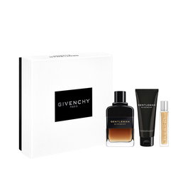Givenchy Gentleman Réserve Privée - Eau de Parfum Ensemble Coffret Cadeau 3 Pièces (100 ml + 12,5 ml + Gel Douche 75 ml) - Parfum Homme Floral Boisé