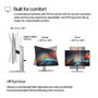 HP Moniteur Série 7 Pro 724pu 24 pouces WUXGA Argent