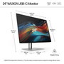 HP Moniteur Série 7 Pro 724pu 24 pouces WUXGA Argent