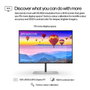 HP Moniteur Série 7 Pro 724pu 24 pouces WUXGA Argent