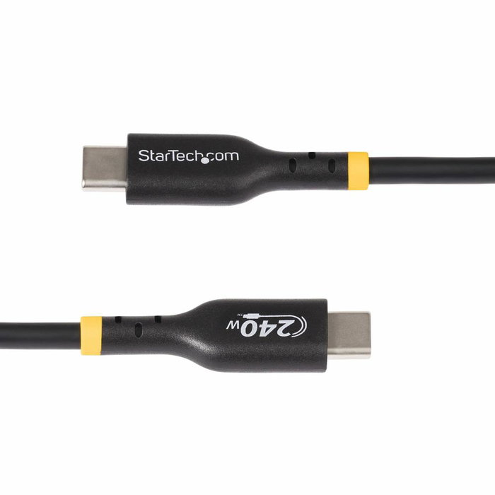 StarTech.com Câble USB-C 1m 240W EPR Power Delivery 3.1 avec Charge Rapide, Noir