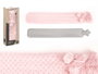 GIFTDECOR Bouillotte à eau longue 2L avec housse en peluche Rose-Gris