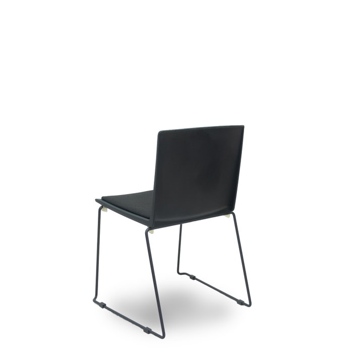 Chaise de Réception Foröl 5523VN840 Noir 5 Unités