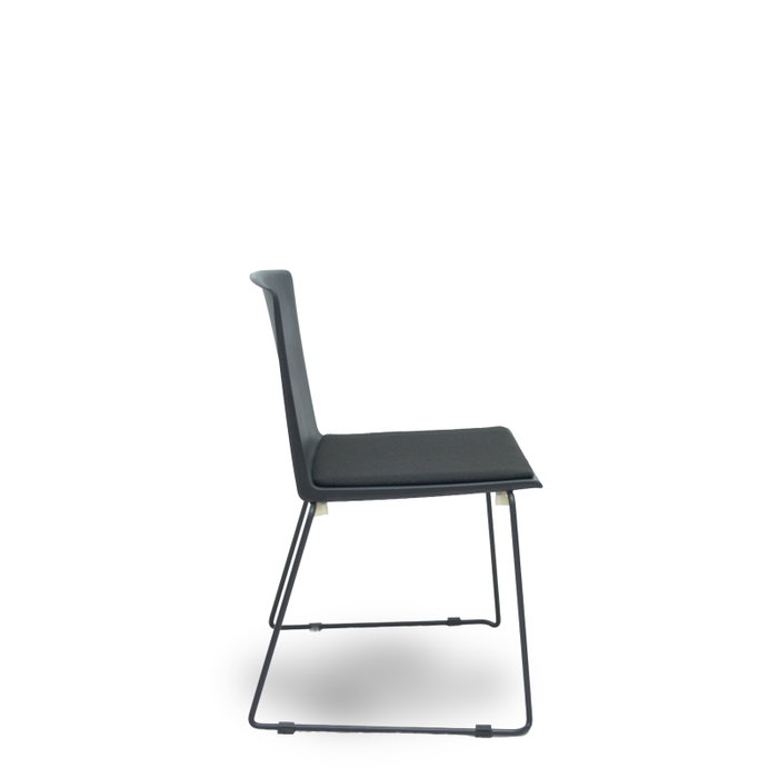 Chaise de Réception Foröl 5523VN840 Noir 5 Unités