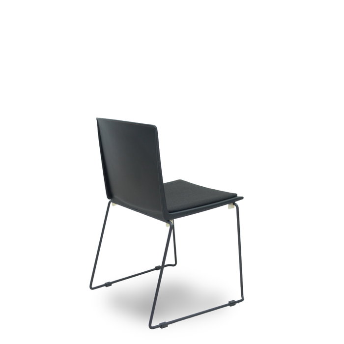 Chaise de Réception Foröl 5523VN840 Noir 5 Unités