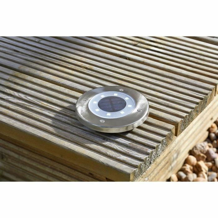 Smart Garden Pack de 4 Spots solaires Up-Light en Acier Smart Garden Pack de 4 Spots solaires Up-Light en Acier