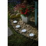 Smart Garden Pack de 4 Spots solaires Up-Light en Acier