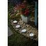 Smart Garden Pack de 4 spots solaires UpLight GARDEN - Éclairage LED 5 lumens pour allées, acier - Spot solaire avec détecteur crépusculaire