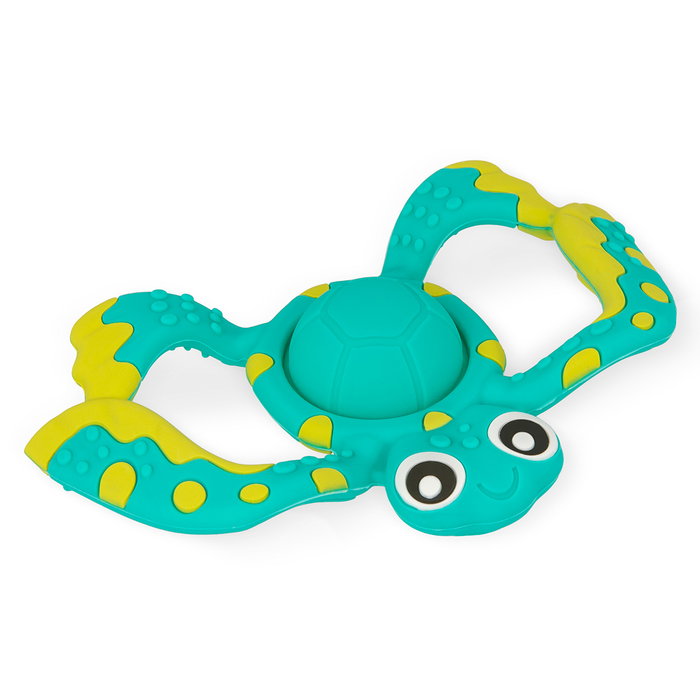 Playgro Mordedor Pop And Chew 0188760 Tortue Explosive en Silicone avec Action Pop pour Bébé - Multilingue Playgro Mordedor Pop And Chew 0188760 Tortue Explosive en Silicone avec Action Pop pour Bébé - Multilingue