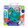 Playgro Mordedor Pop And Chew 0188760 Tortue Explosive en Silicone avec Action Pop pour Bébé - Multilingue