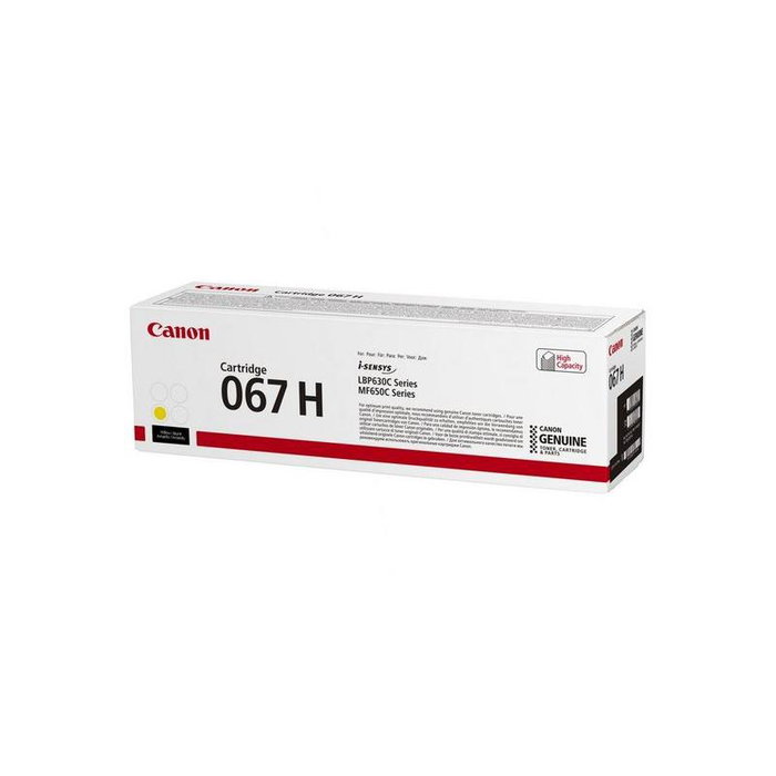 Canon Cartouche 067H Jaune Haute Capacité (5103C002) - 2 350 Pages Canon Cartouche 067H Jaune Haute Capacité (5103C002) - 2 350 Pages