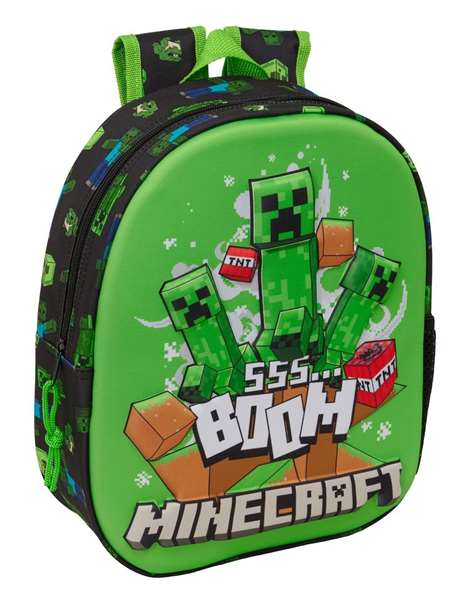 Safta Mochila 3D Sac à dos pour enfant à partir de 3 ans Dimensions 27 cm x 33 cm x 10 cm Safta Mochila 3D Sac à dos pour enfant à partir de 3 ans Dimensions 27 cm x 33 cm x 10 cm