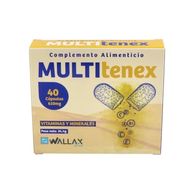 WALLAX FARMA MULTITENEX 40 capsules WALLAX FARMA MULTITENEX 40 capsules