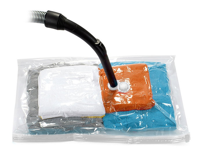 Kipit Sac Sous Vide 70x100 cm Transparent Plastique Assortiment Parfums Jasmin Lavande Océan Rose (Set de 36)