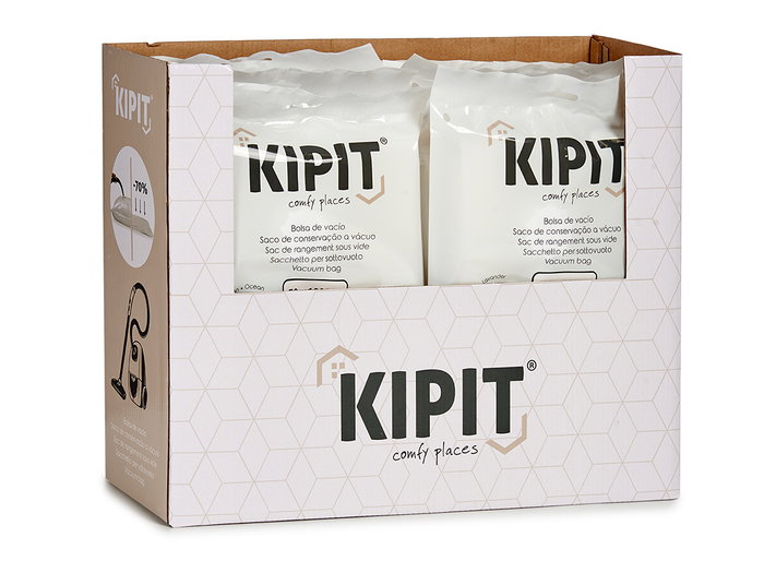 Kipit Sac Sous Vide 70x100 cm Transparent Plastique Assortiment Parfums Jasmin Lavande Océan Rose (Set de 36)