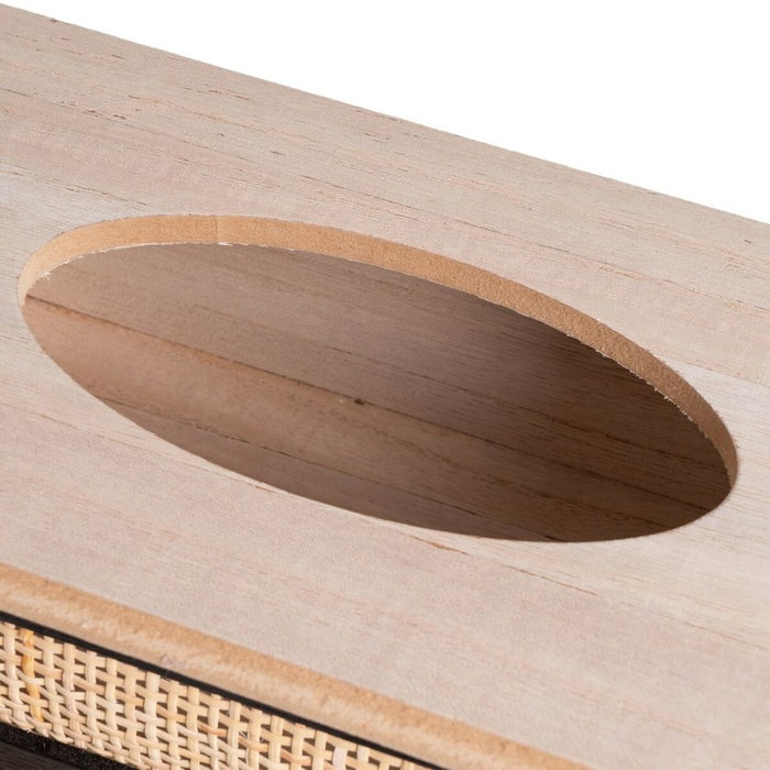 BigBuy Home Boîte à mouchoirs HEARTS Bois Canne Bois MDF 27 x 16 x 9 cm BigBuy Home Boîte à mouchoirs HEARTS Bois Canne Bois MDF 27 x 16 x 9 cm