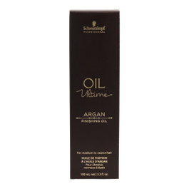 Schwarzkopf Huile de finition à l'argan pour cheveux, soin brillant et lissant sans effet gras, 100 mL
