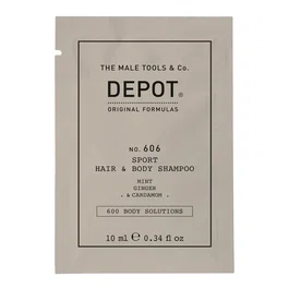 Depot 600 Body Solutions No. 606 Gel douche & shampooing 2 en 1 Complexe botanique 10 ml