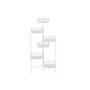 Home ESPRIT Cache-pot Blanc en Fer 23 x 23 x 102 cm