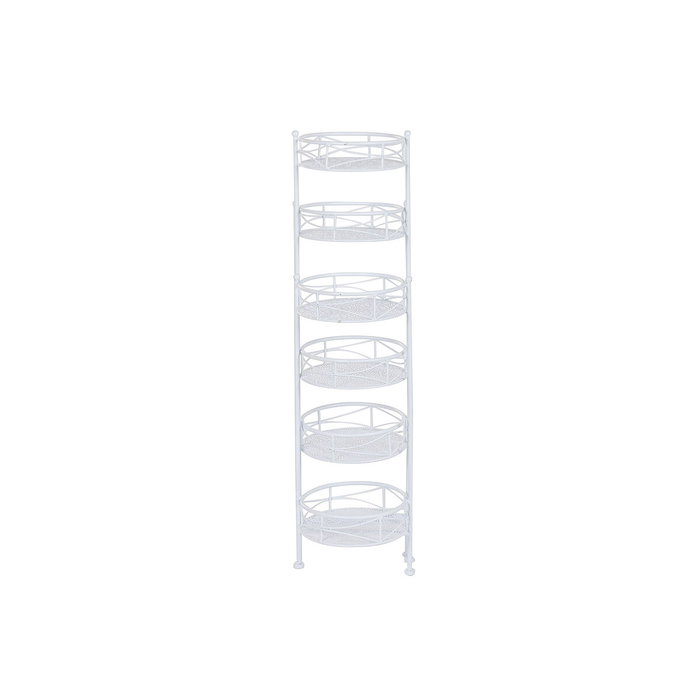 Home ESPRIT Cache-pot Blanc en Fer 23 x 23 x 102 cm Home ESPRIT Cache-pot Blanc en Fer 23 x 23 x 102 cm