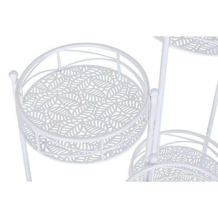 Home ESPRIT Cache-pot Blanc en Fer 23 x 23 x 102 cm Home ESPRIT Cache-pot Blanc en Fer 23 x 23 x 102 cm