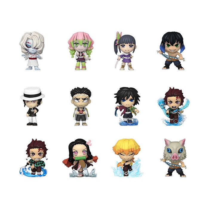 Funko Demon Slayer Présentoir Figurines Mystery Minis 6 cm (12)