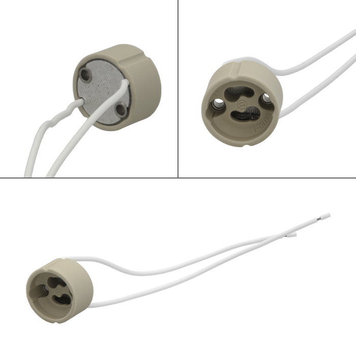 WOLFPACK LINEA PROFESIONAL Porte-lampe pour ampoules GU10 en céramique WOLFPACK LINEA PROFESIONAL Porte-lampe pour ampoules GU10 en céramique