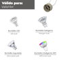 WOLFPACK LINEA PROFESIONAL Porte-lampe pour ampoules GU10 en céramique