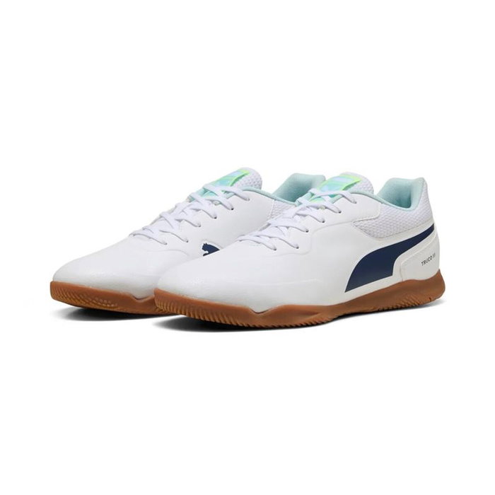 Chaussures de Futsal pour Adultes Puma Truco III Blanc