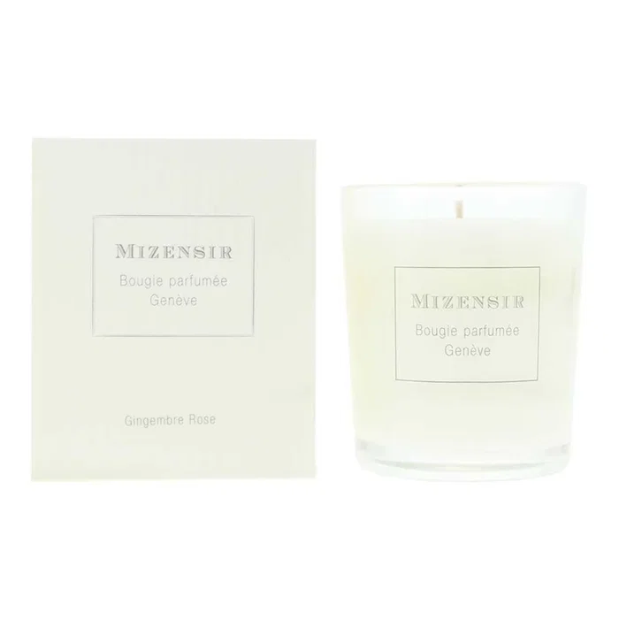 Mizensir Bougie parfumée Gingembre Rose 90 g Mizensir Bougie parfumée Gingembre Rose 90 g