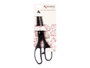Kinvara Ciseaux de Cuisine Noir 7.5x21x1cm Plastique et Métal (Set de 12)